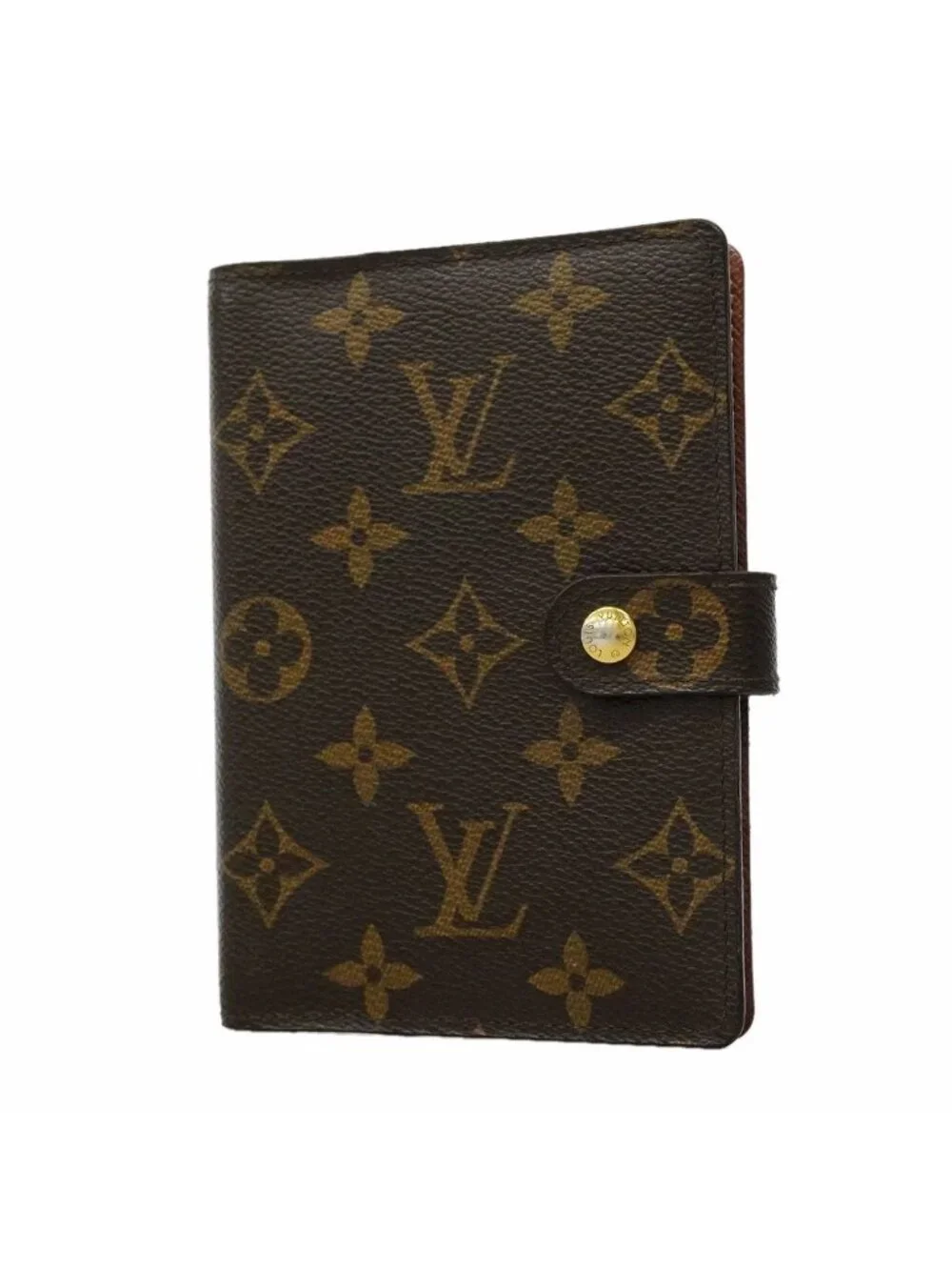 Louis Vuitton Notebook Cover Monogram Agenda PM Brown